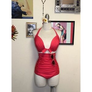 2-piece retro swimsuit